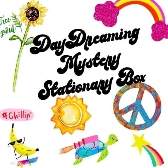 Mystery Stationary Fun Kit and Metal Storage Box - Picture 2 of 9